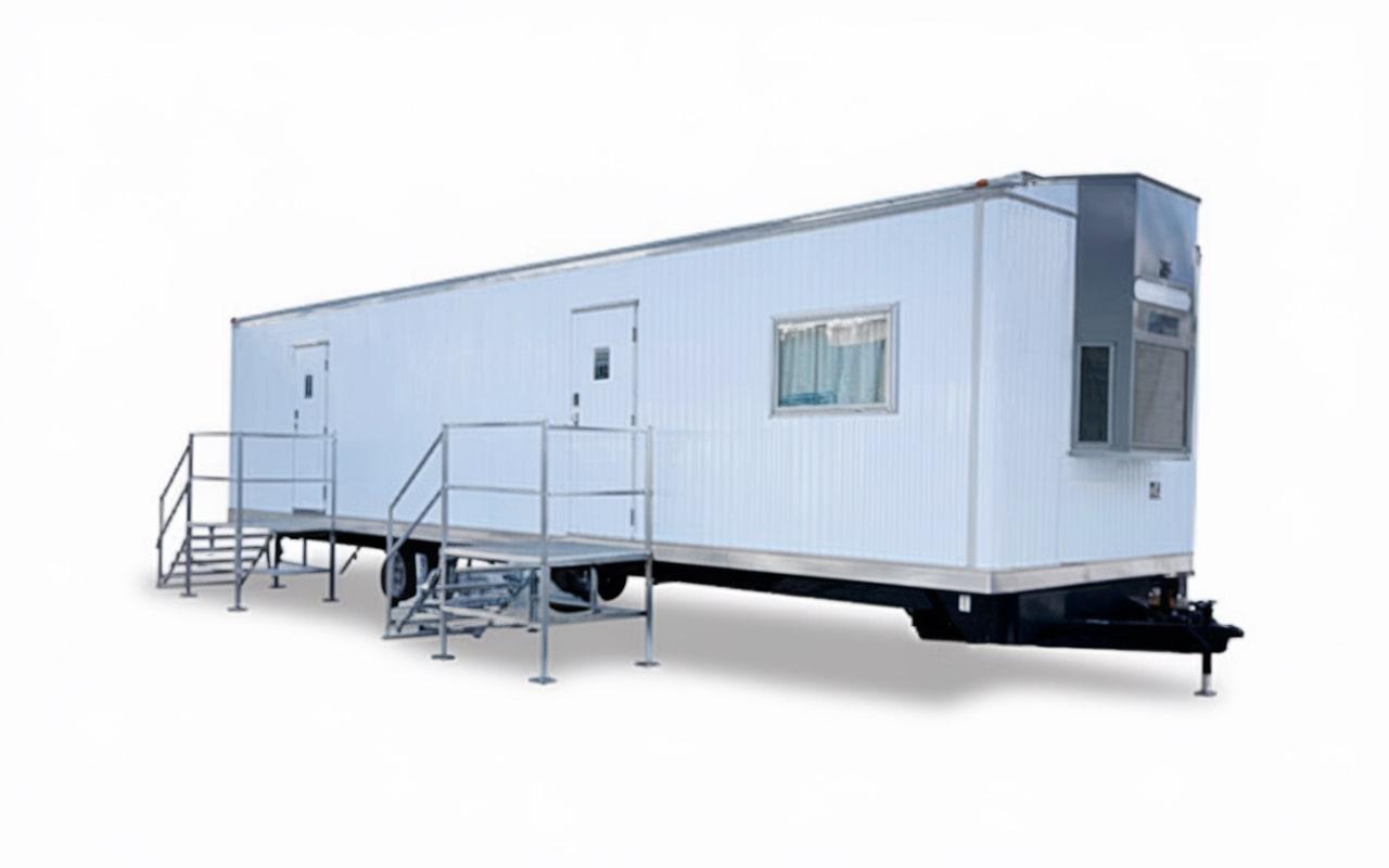 office trailers can be used as temporary office space during construction projects